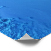 Carte topographique Australie Poster (Coin)