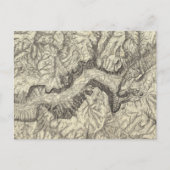Carte topographique de la vallée de Yosemite (Devant)
