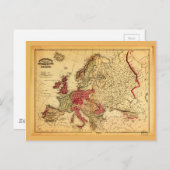 Carte topographique de l'Europe (1871) (Devant / Derrière)