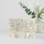 Carte topographique de Rome antique, Italie (Debout devant)