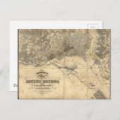 Carte topographique du district de Columbia (1861) (Devant / Derrière)