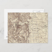 Carte topographique du fleuve Mississippi (Devant / Derrière)