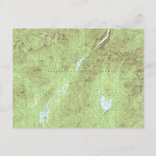 Carte topographique du Mont Marcy - Adirondack Par