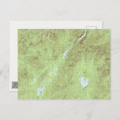 Carte topographique du Mont Marcy - Adirondack Par (Devant / Derrière)