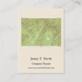 Carte topographique du Mont Marcy - Adirondack Par (Devant)