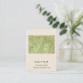 Carte topographique du Mont Marcy - Adirondack Par (Debout devant)