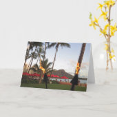 Carte Torches Waikiki Tiki (Fleur jaune)