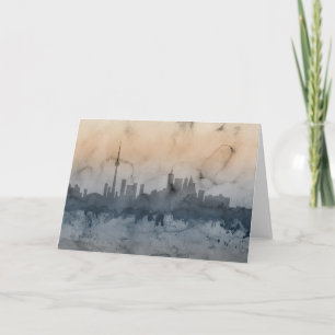 Carte Toronto Canada Skyline