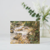 Carte Torrent du Tyrol par John Singer Sargent (Debout devant)