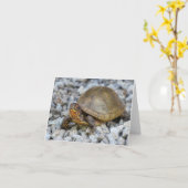 Carte Tortue (Fleur jaune)