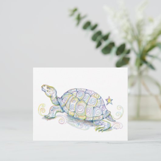 Carte Tortue (Debout devant)