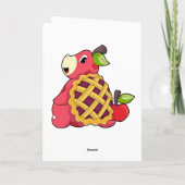 Carte Tortue avec carapace (Dos)