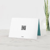 Carte Tortue de mer de Noël avec Sucres de canne (Dos)