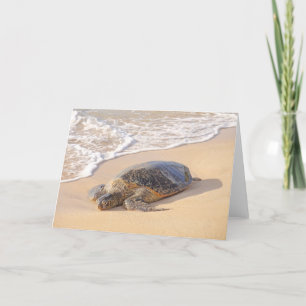 Carte Tortue de mer d'Hawaï