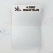 Carte Tortue de Noël (Intérieur)