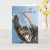 Carte tortue de wheeeeeeeee, juste droppin dans… (Fleur jaune)