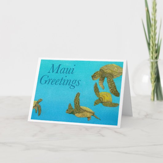 Carte Tortues (Devant)