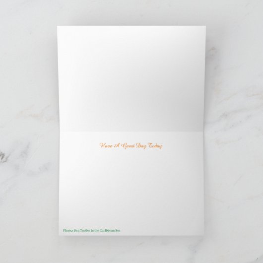 Carte Tortues marines (Intérieur)