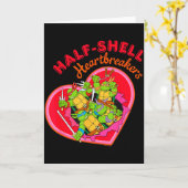 Carte Tortues Ninja Adolescentes Amoureuses Déçues (Fleur jaune)