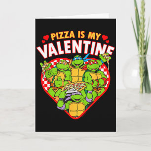 Carte Tortues Ninja Pizza Est Ma Saint-Valentin