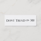 Carte tôt de profil de fer de hochet (Dos)