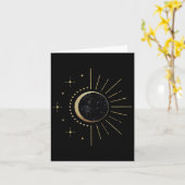 Carte Total Éclipse Solaire Chemin De Totalité (Fleur jaune)
