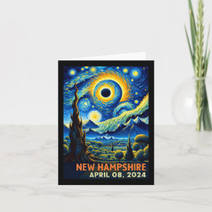Carte Total Solaire Eclipse 2024 New Hampshire Starry Ni