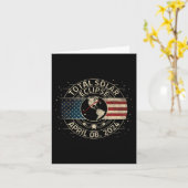 Carte Total Solaire Eclipse 2024 Totality Eclipse Path 0 (Fleur jaune)