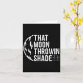 Carte Total Solar Eclipse 2017 Moon Illustration (Fleur jaune)