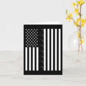 Carte Total Solar Eclipse US American Flag 04.08.2024 À (Fleur jaune)