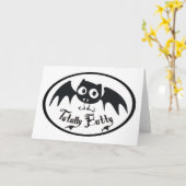 Carte Totalement Batty (Fleur jaune)
