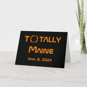 Carte Totalement Maine 2024 Solar Eclipse