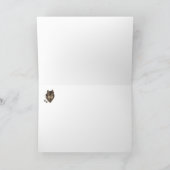 Carte Totem de loup, symbole inspiré de guide animal (Intérieur)