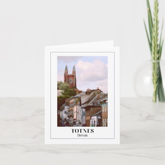 Carte Totnes, Devon (Devant)