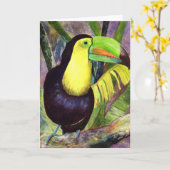 Carte Toucan (Fleur jaune)