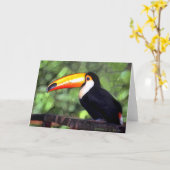 Carte 'Toucan' (Fleur jaune)