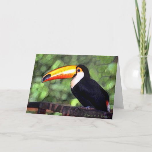 Carte 'Toucan' (Devant)