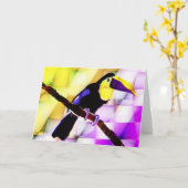 Carte Toucan de Toco (Fleur jaune)