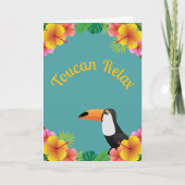 Carte Toucan Détente Retraite (Devant)
