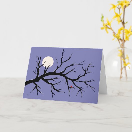 Carte Touche rouge (Fleur jaune)