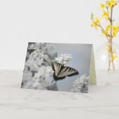 Carte Toucher doux (Fleur jaune)