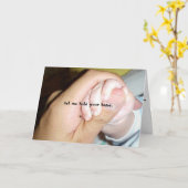 Carte Toucher doux (Fleur jaune)