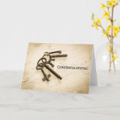 Carte Touches de squelette d'antiquité désespérées sur l (Fleur jaune)