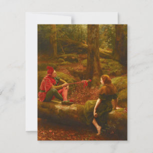 Carte Touchstone et Audrey (par John Collier)