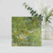 Carte Touffes d'Herbe par Vincent van Gogh (Debout devant)