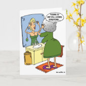 Carte Toujours à l'air sensationnel à 50. (Fleur jaune)