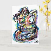 CARTE "TOUJOURS BEAUTÉ" (Fleur jaune)