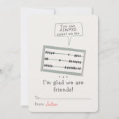 Carte Toujours compter sur moi Valentines Day Classroom (Devant)