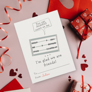 Carte Toujours compter sur moi Valentines Day Classroom
