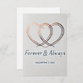 Carte Toujours et toujours (Devant / Derrière)